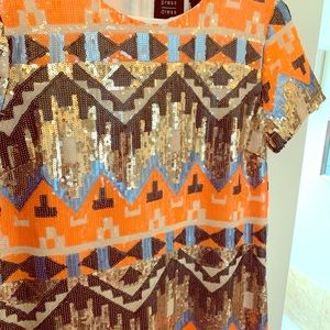 Boutique sequin dress worn once